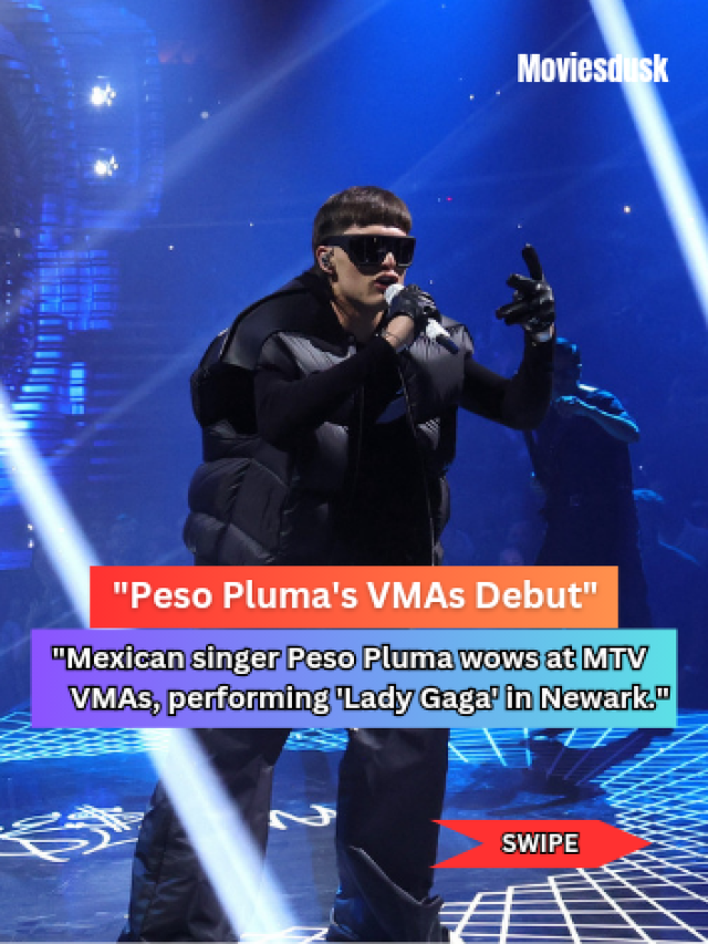 Peso Pluma’s VMAs Debut